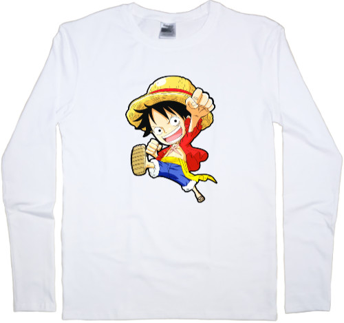 Kids' Longsleeve Shirt - ONE PIECE (16) - Mfest