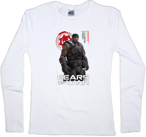 Women's Longsleeve Shirt - Gears of War 1 - Mfest