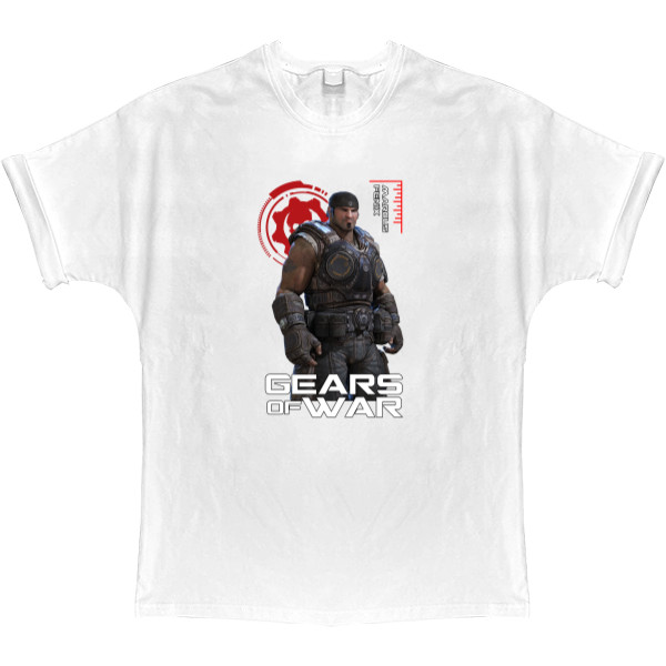 T-shirt Oversize - Gears of War 1 - Mfest