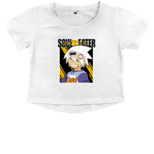 Kids' Premium Cropped T-Shirt - Soul Eater 4 - Mfest