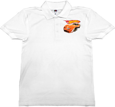 Man's Polo Shirt Fruit of the loom - Hot Wheels [2] - Mfest