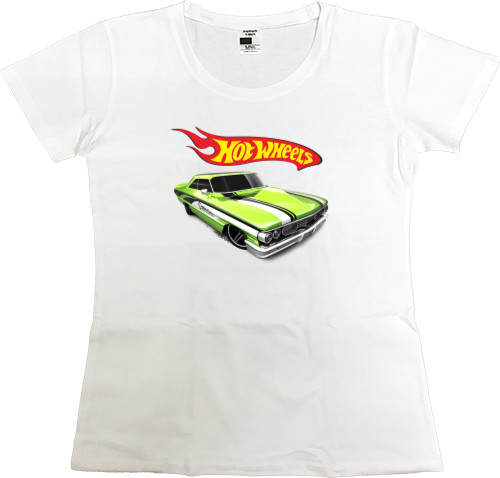 Women's Premium T-Shirt - Hot Wheels [5] - Mfest