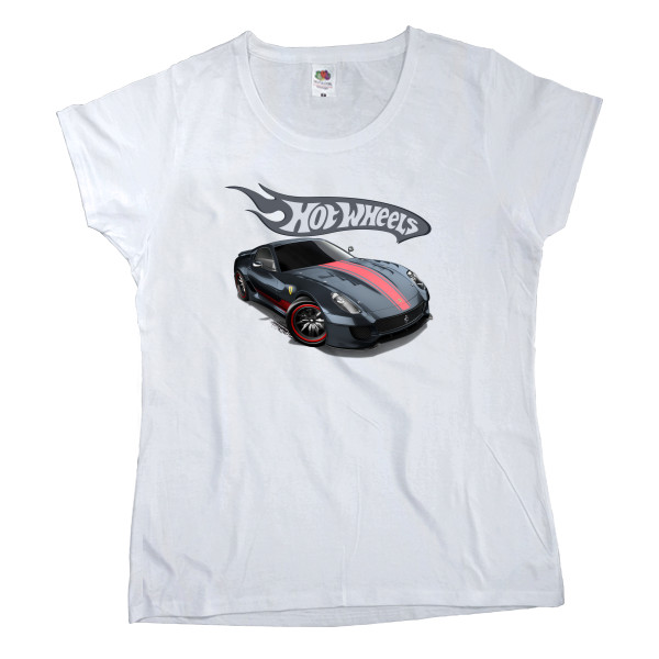 Women's T-shirt Fruit of the loom - Hot Wheels [6] - Mfest