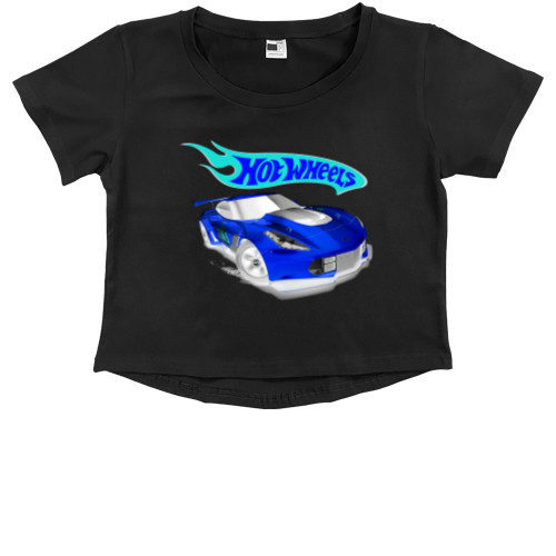 Kids' Premium Cropped T-Shirt - Hot Wheels [8] - Mfest