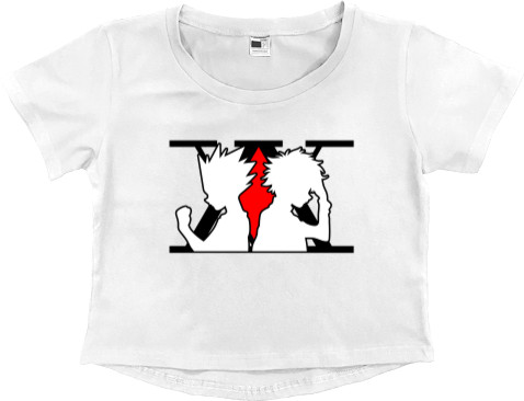 Women's Cropped Premium T-Shirt - Hunter × Hunter [7] - Mfest