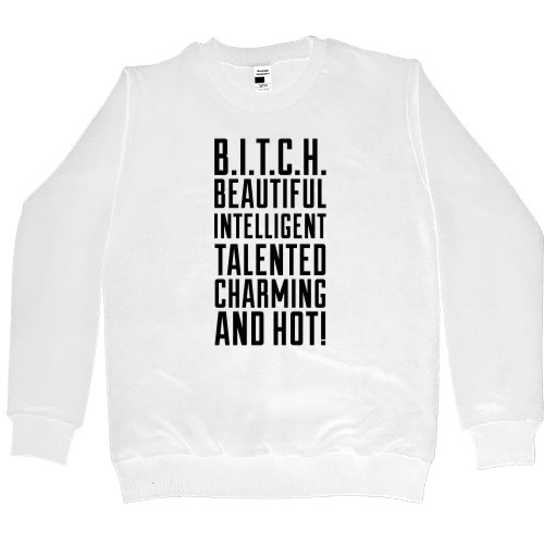 Kids' Premium Sweatshirt - B.I.T.C.H. - Mfest