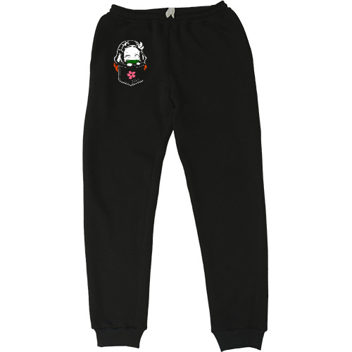 Women's Sweatpants - Нэдзуко Камадо в кишені - Mfest