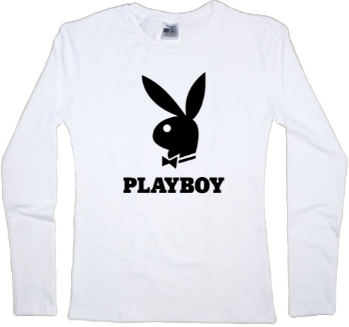 Футболка з Довгим Рукавом Жіноча - PLAYBOY 1 - Mfest