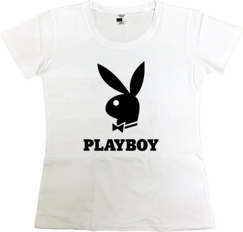 Футболка Премиум Женская - PLAYBOY 1 - Mfest