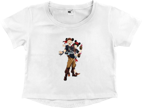 Women's Cropped Premium T-Shirt - My Hero Academia 03 - Mfest