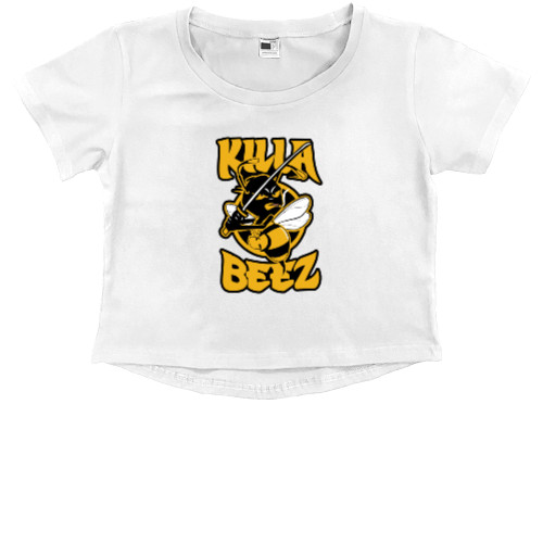 Kids' Premium Cropped T-Shirt - Wu-Tang [1] - Mfest