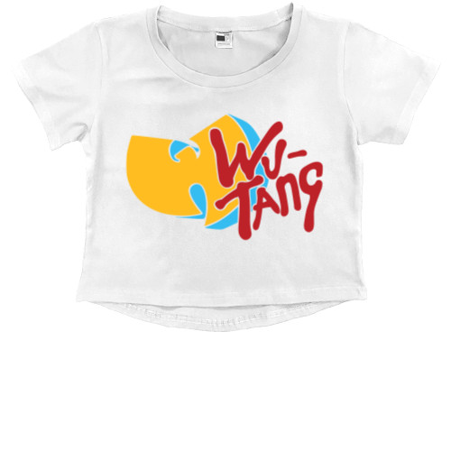 Kids' Premium Cropped T-Shirt - Wu-Tang [2] - Mfest