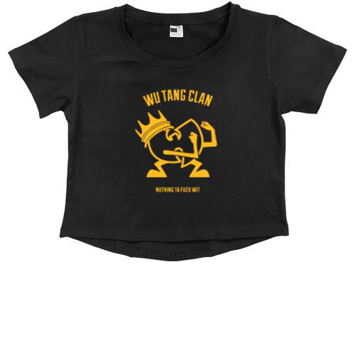 Kids' Premium Cropped T-Shirt - Wu-Tang [3] - Mfest