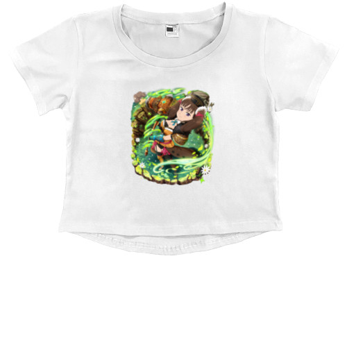 Kids' Premium Cropped T-Shirt - Семь смертных грехов 2 - Mfest