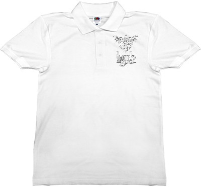 Man's Polo Shirt Fruit of the loom - Lamb of God 17 - Mfest