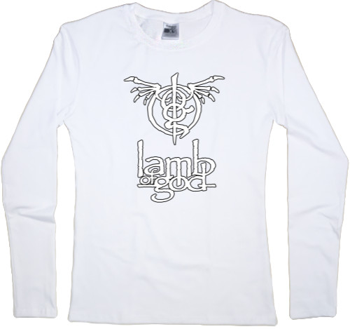 Women's Longsleeve Shirt - Lamb of God 17 - Mfest