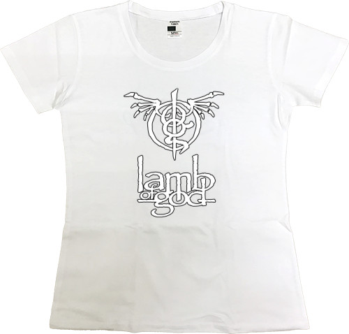 Women's Premium T-Shirt - Lamb of God 17 - Mfest