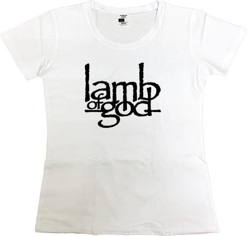 Women's Premium T-Shirt - Lamb of God 16 - Mfest