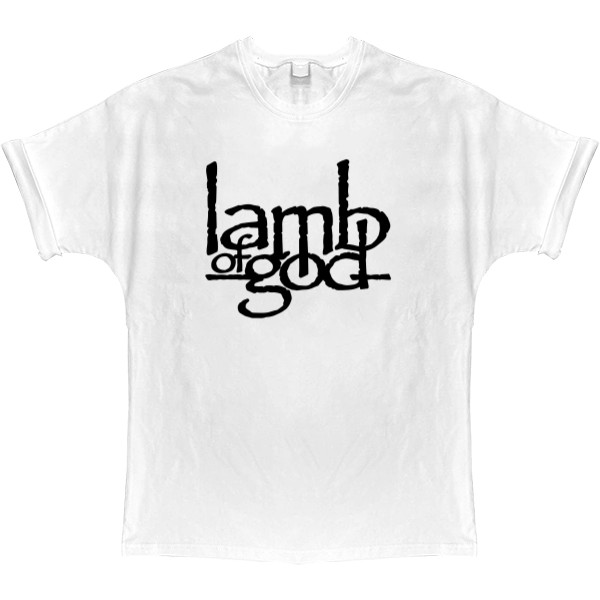 Футболка Оверсайз - Lamb of God 16 - Mfest