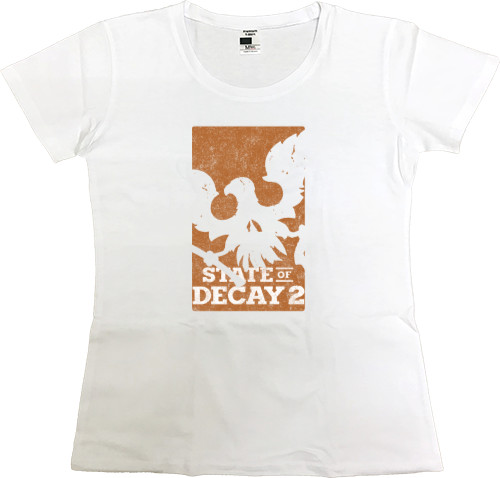 Women's Premium T-Shirt - State of Decay (12) - Mfest