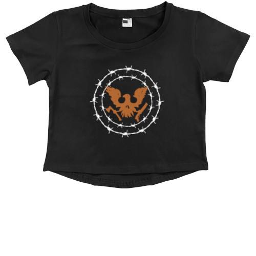 Kids' Premium Cropped T-Shirt - State of Decay (10) - Mfest