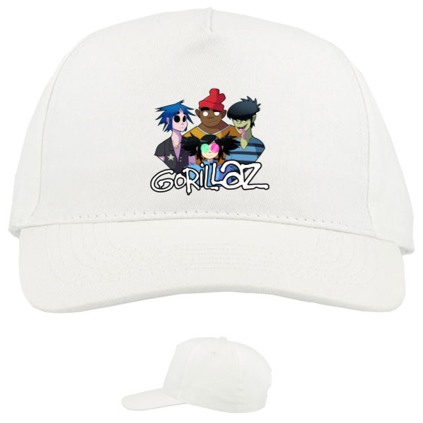 Baseball Caps - 5 panel - Gorillaz (1) - Mfest