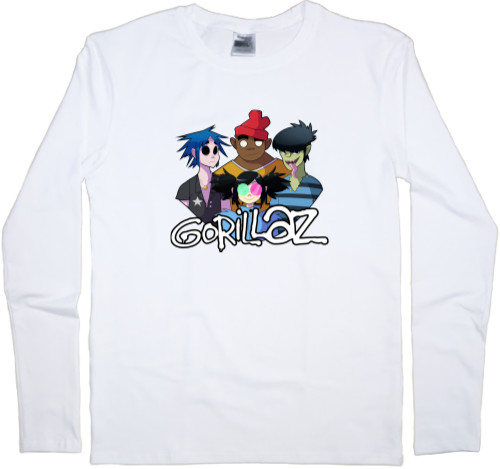 Kids' Longsleeve Shirt - Gorillaz (1) - Mfest