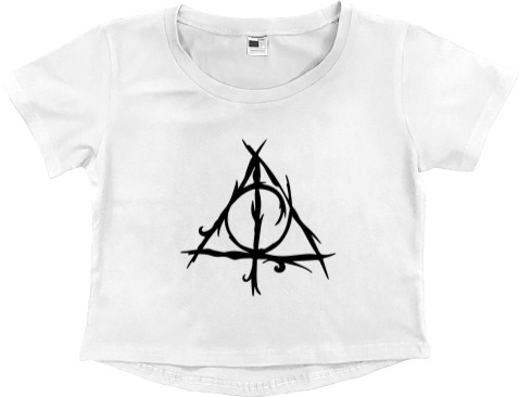 Women's Cropped Premium T-Shirt - HARRY POTTER (6) - Mfest