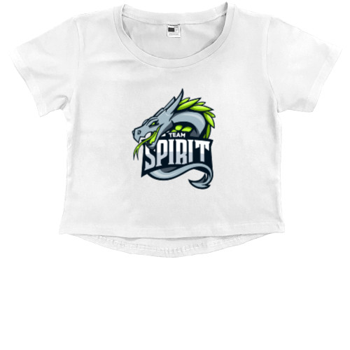 Kids' Premium Cropped T-Shirt - Team Spirit (8) - Mfest