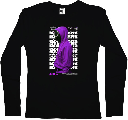 Women's Longsleeve Shirt - Игра в кальмара (Squid Game) 2 - Mfest