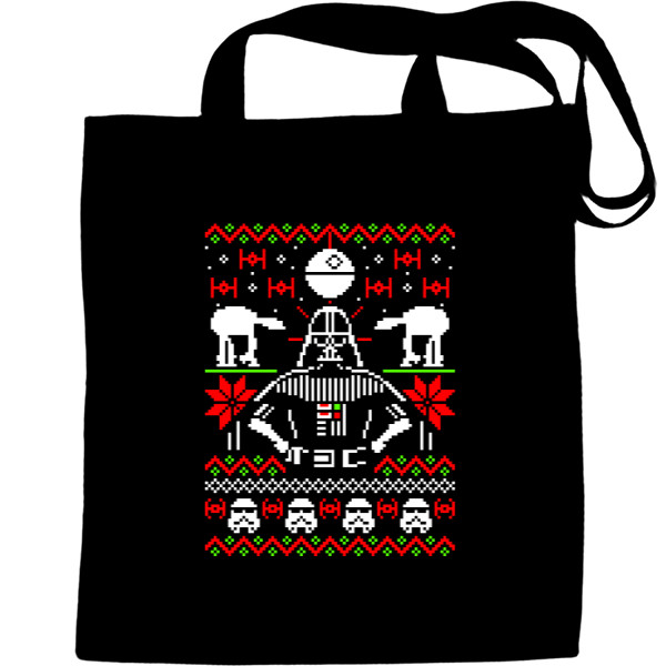 Tote Bag - ЗВЫЕЗДНЫЕ ВОЙНЫ (НОВЫЙ ГОД) 2 - Mfest