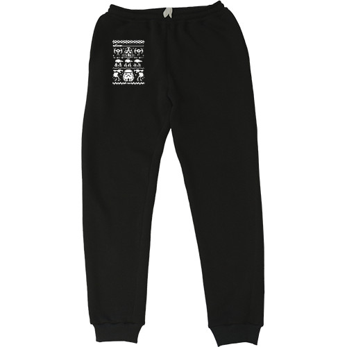 Women's Sweatpants - ЗВЫЕЗДНЫЕ ВОЙНЫ (НОВЫЙ ГОД) 1 - Mfest