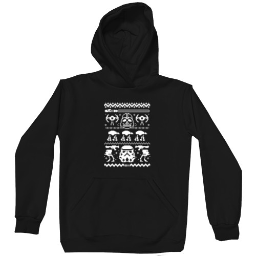 Kids' Premium Hoodie - ЗВЫЕЗДНЫЕ ВОЙНЫ (НОВЫЙ ГОД) 1 - Mfest