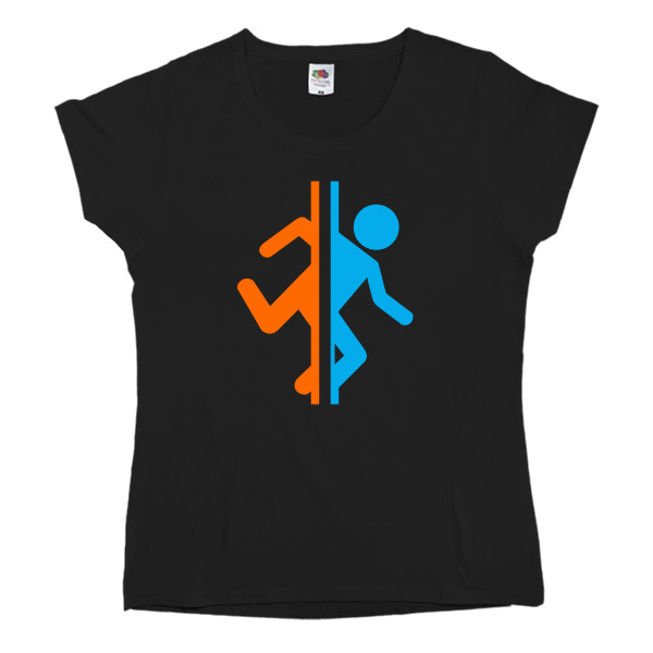 Women's T-shirt Fruit of the loom - PORTAL 2 [2] - Mfest