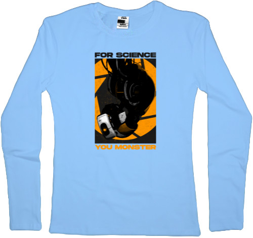 Women's Longsleeve Shirt - PORTAL 2 [1] - Mfest