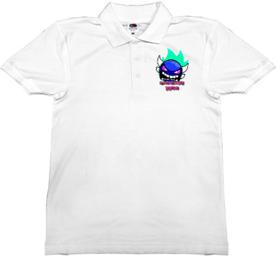 Man's Polo Shirt Fruit of the loom - Geometry Dash [2] - Mfest