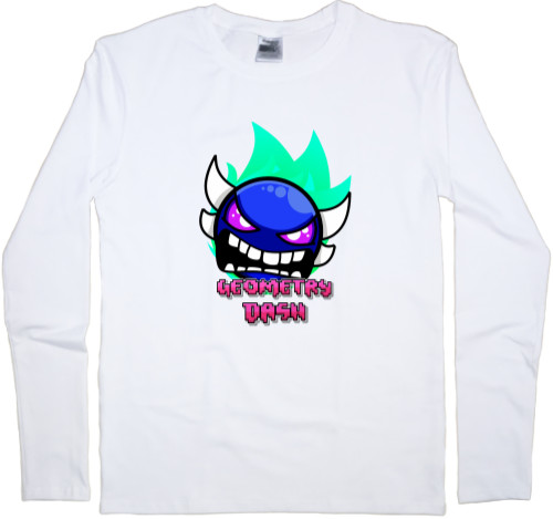 Men's Longsleeve Shirt - Geometry Dash [2] - Mfest