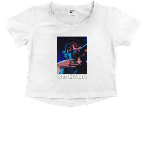 Kids' Premium Cropped T-Shirt - OG BUDA (9) - Mfest