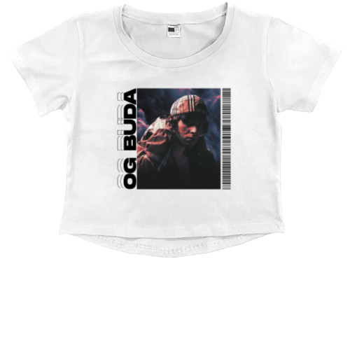 Kids' Premium Cropped T-Shirt - OG BUDA (7) - Mfest