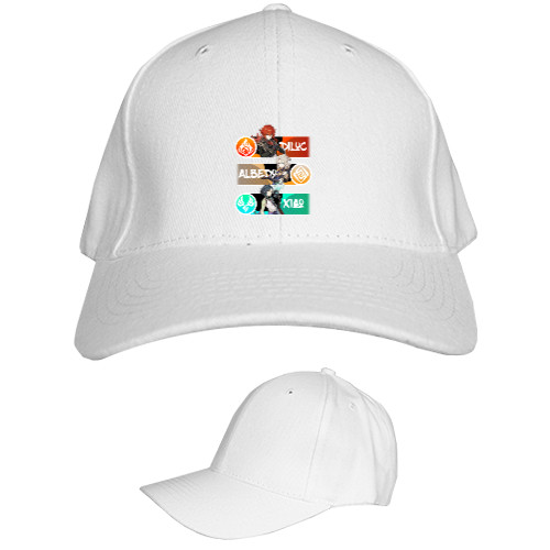 Kids' Baseball Cap 6-panel - Genshin Impact (HEROS 3) - Mfest