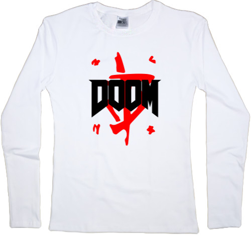 Women's Longsleeve Shirt - DOOM 11 - Mfest