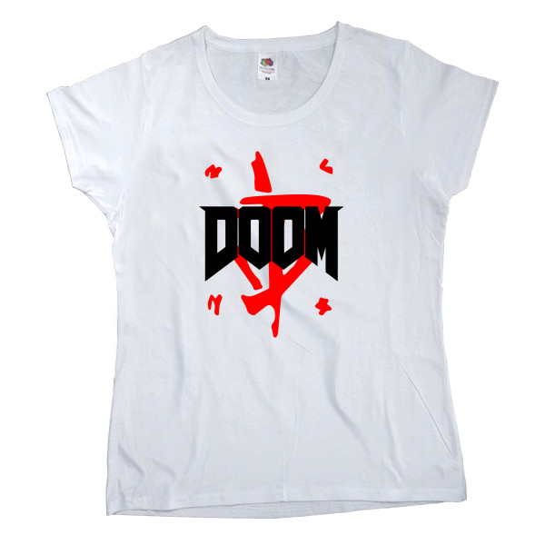 Women's T-shirt Fruit of the loom - DOOM 11 - Mfest