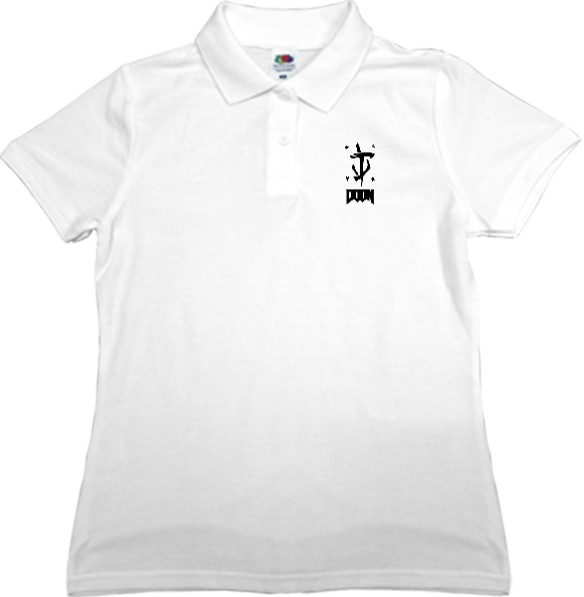 Women's Polo Shirt Fruit of the loom - DOOM 12 - Mfest