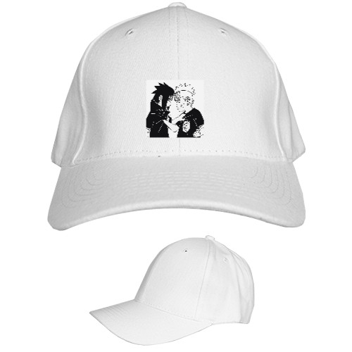 Kids' Baseball Cap 6-panel - NARUTO VS SASUKE (MANGA 1) - Mfest