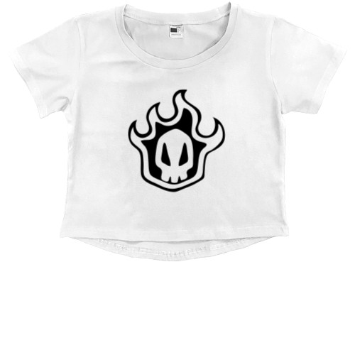 Kids' Premium Cropped T-Shirt - БЛИЧ 2 - Mfest