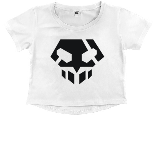 Kids' Premium Cropped T-Shirt - БЛИЧ 1 - Mfest