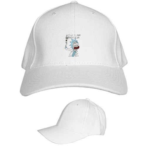 Kids' Baseball Cap 6-panel - Рик Санчез 3 - Mfest