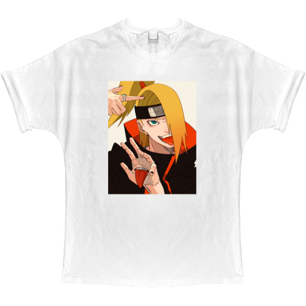 Футболка Оверсайз - DEIDARA (SMILE) - Mfest