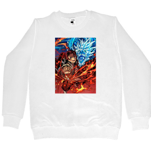 Men’s Premium Sweatshirt - Demon Slayer: Kimetsu no Yaiba [45] - Mfest