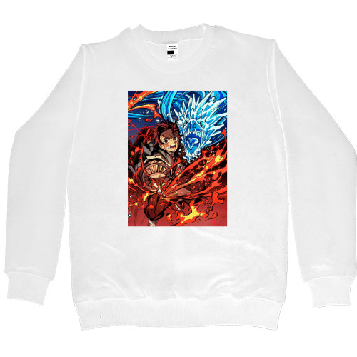 Women's Premium Sweatshirt - Demon Slayer: Kimetsu no Yaiba [45] - Mfest